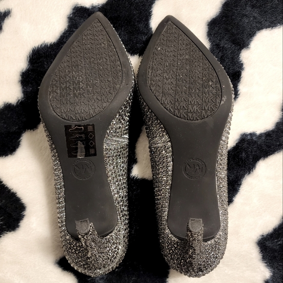 Michael Kors rhinestone point toe pumps - Picture 3 of 4